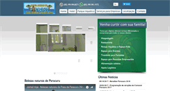 Desktop Screenshot of hoteldunas.com.br